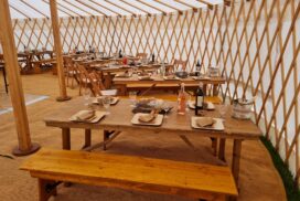 Farmhouse Tables, Bench and Fold
