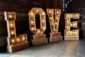 cropped Rustic LOVE